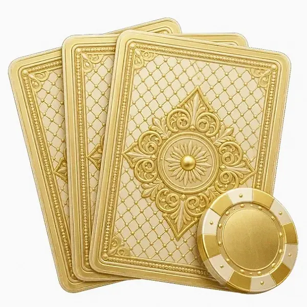 Playing cards and chip — Casino Tucan