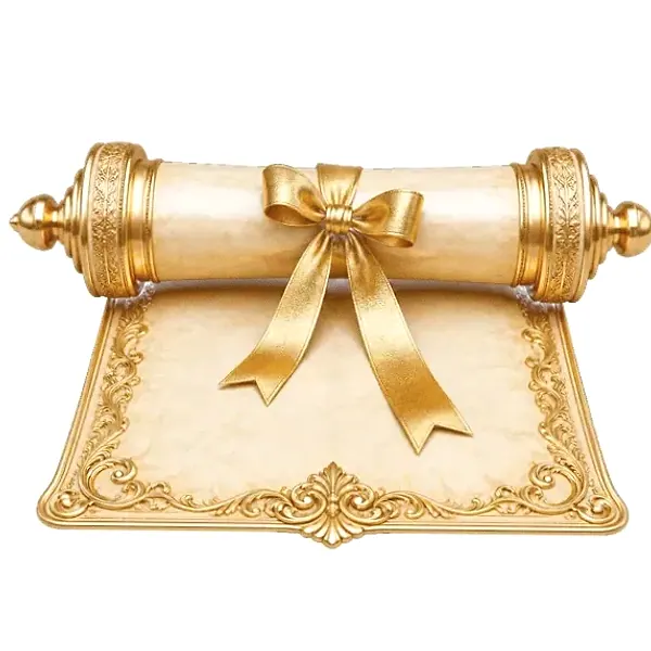 Decorated parchment scroll — Casino Tucan