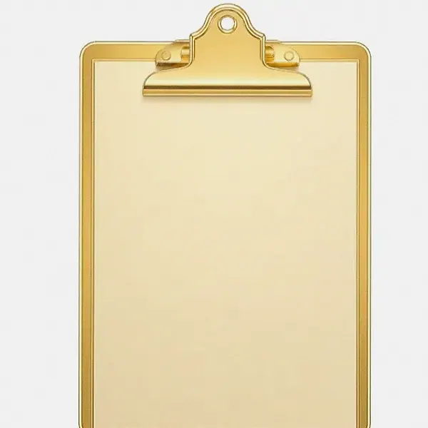 Blank clipboard — Casino Tucan