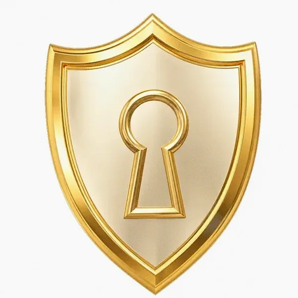 Shield with keyhole — Casino Tucan