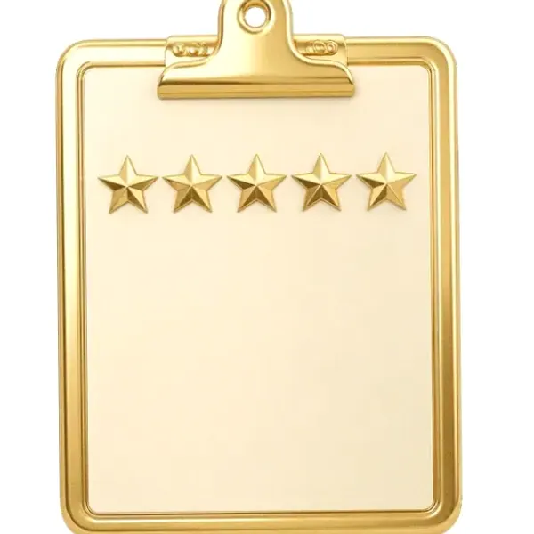 Star rating clipboard — Casino Tucan