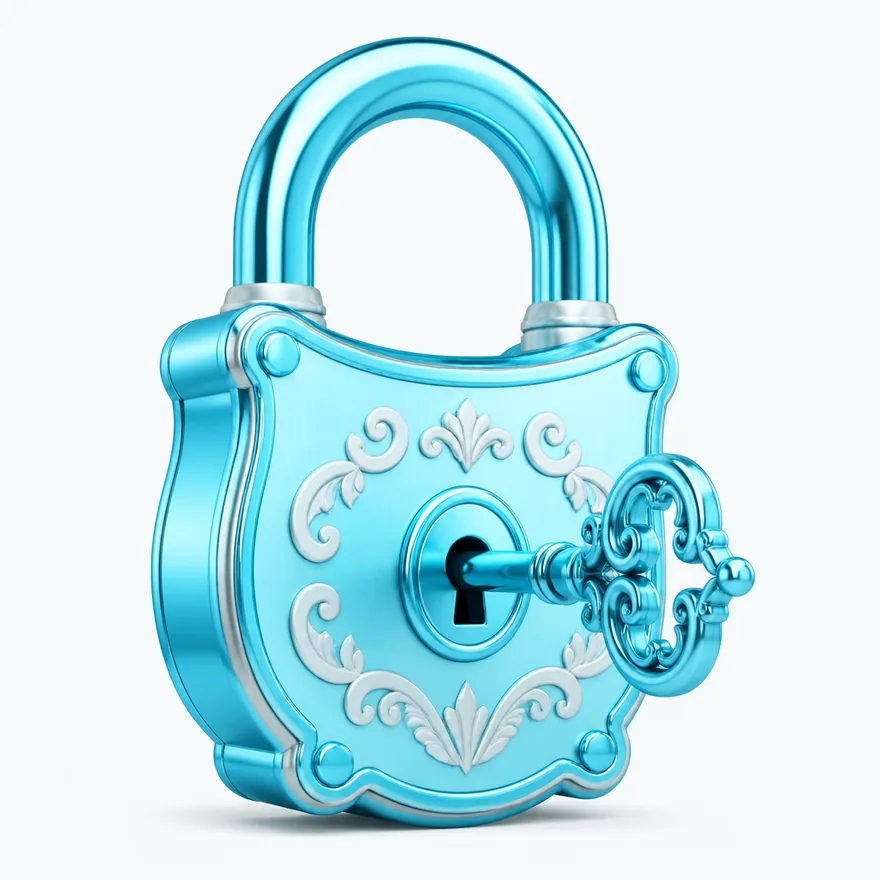 Padlock with key — Casino Tucan