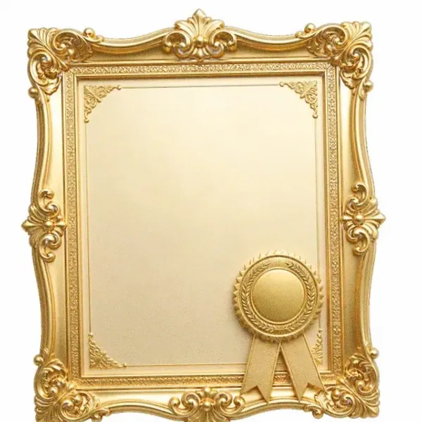 Framed certificate — Casino Tucan
