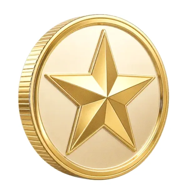 Star-emblem coin — Casino Tucan
