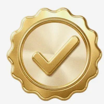 Checkmark badge — Casino Tucan